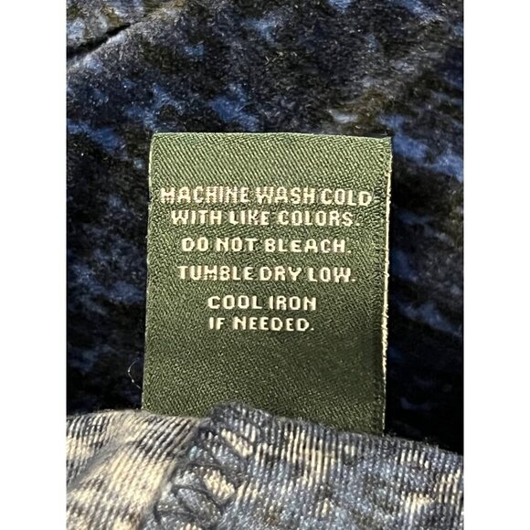 Laura Ashley Womens Navy Heather Lounge Pants Size Medium M Velour Comfort New - Picture 8 of 8